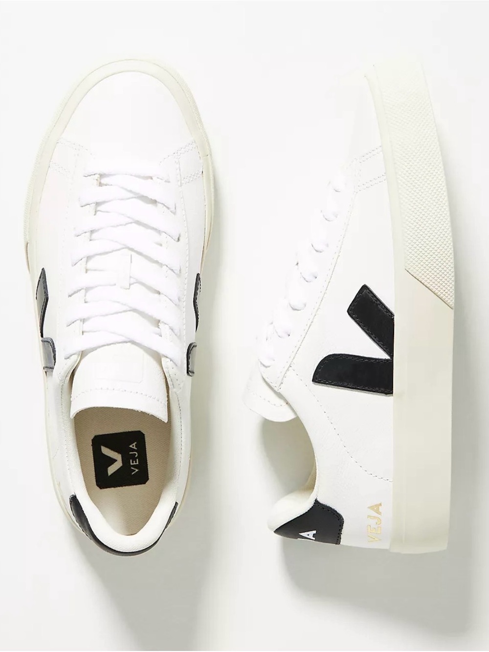 Veja Campo Leather Sneakers Extra White/Black